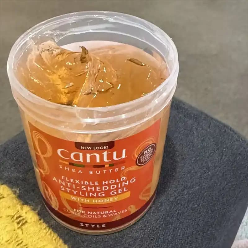 ژل عسل کنتو Cantu حالت دهنده و ضد ریزش (اصل) نگهدارنده منعطف موهای فر — تصویر ۴