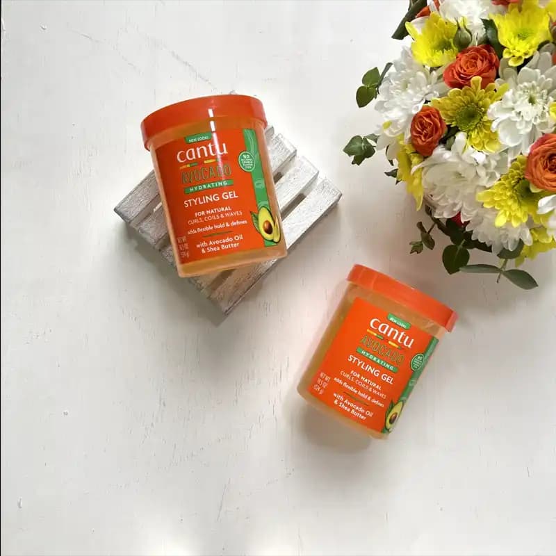 ژل آووکادو کنتو Cantu حالت دهنده و آبرسان (اصل) ضد وز و بدون سفیدک — تصویر ۴