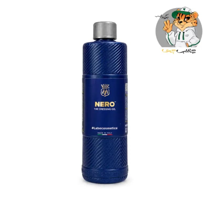 ژل محافظ و براق‌کننده لاستیک لابوکاسماتیکا Nero حجم ۵۰۰ میلی‌لیتر