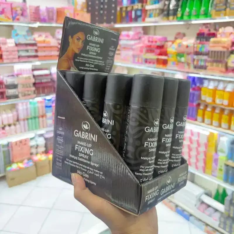 اسپری فیکس گابرینی (Gabrini) مدل No Gas | تثبیت کننده قوی و طولانی مدت آرایش — تصویر ۴