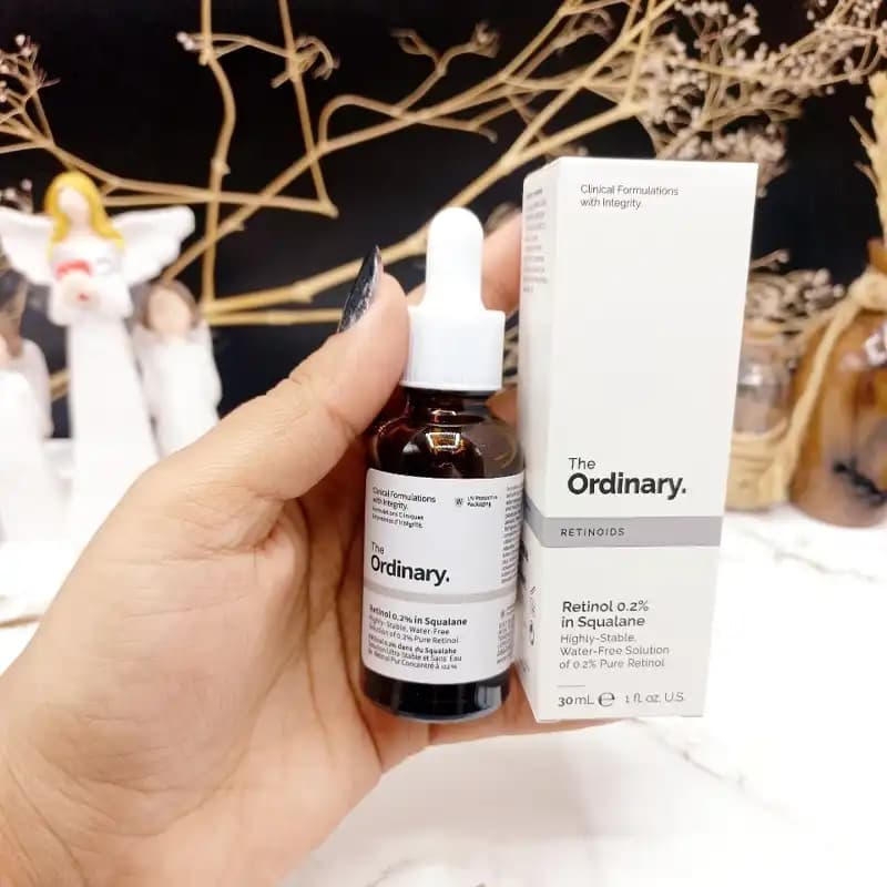 سرم رتینول 0.2% اوردینری (اصل) The Ordinary ؛ پایه روغن اسکوالان – ضد چروک و جوانساز پوست — تصویر ۴