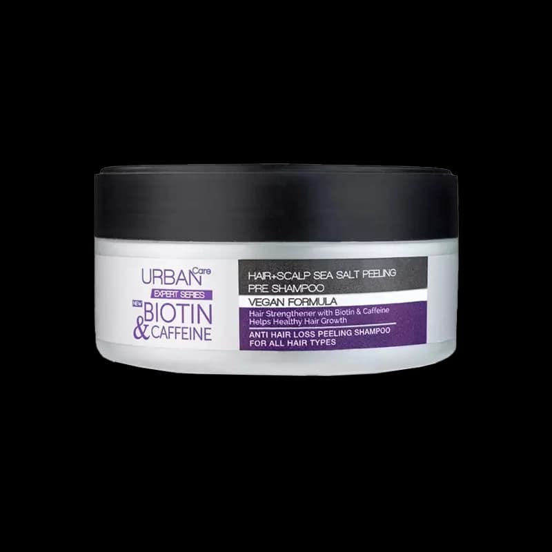 اسکراب کف سر اوربان (Urban Care) حاوی بیوتین و کافئین (ترکیه)