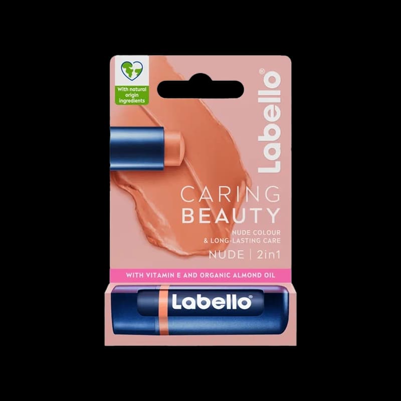 بالم لب لابلو نود Nude مدل Caring Beauty (اصل آلمان)
