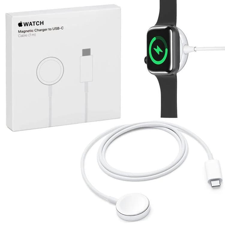 شارژر مگنتی ساعت هوشمند با درگاه USB-C – شارژ سریع و ایمن برای انواع Apple watch