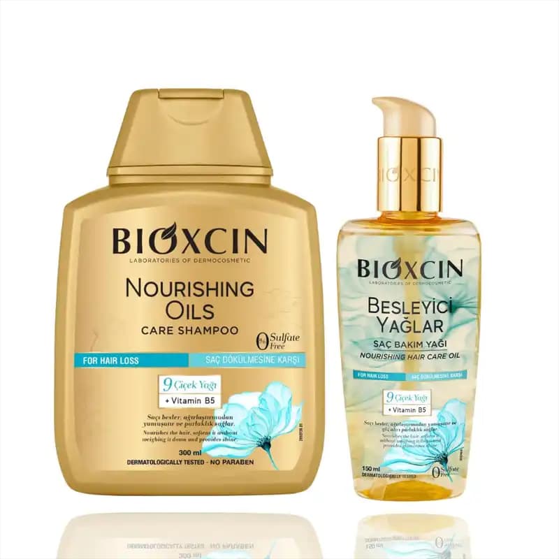 شامپو 9 روغن بیوکسین بدون سولفات Bioxcin ضد ریزش و احیا کننده موهای خشک — تصویر ۵