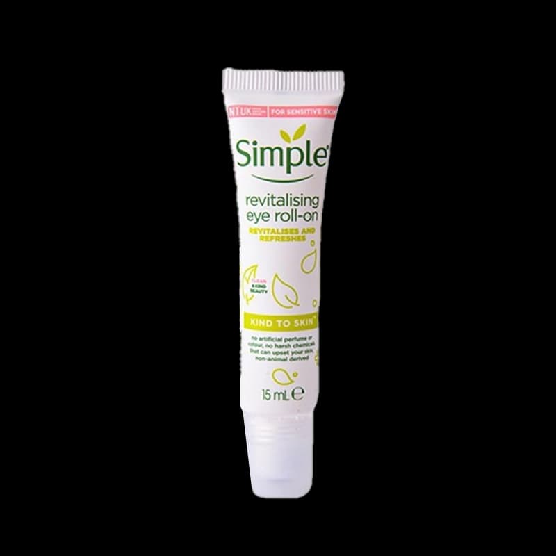 کرم دور چشم رولی سیمپل مدل Revitalising – رفع فوری خستگی و پف زیر چشم Simple