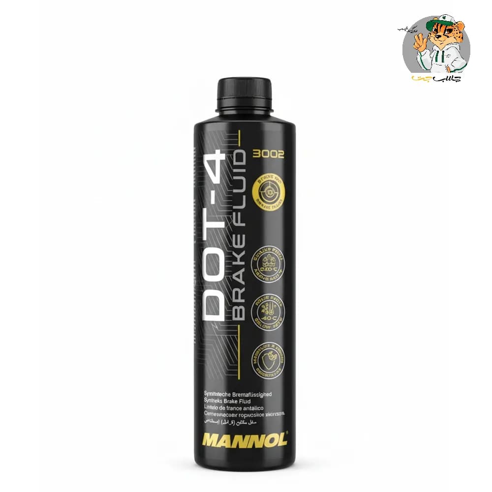 روغن ترمز مانول Mannol DOT 4 Brake Fluid 3002