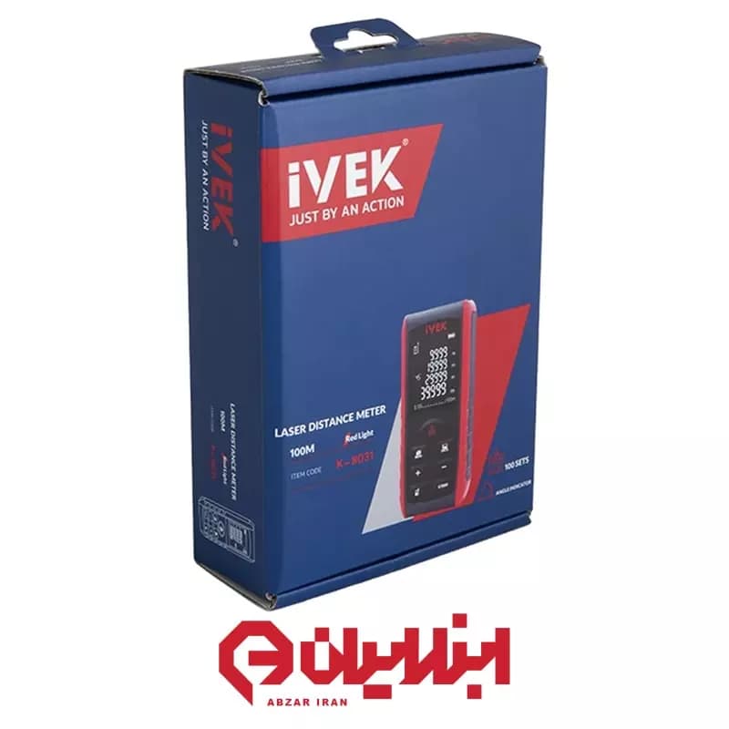 متر لیزری 100 متری ایوک مدل K‑8031 — تصویر ۱۲
