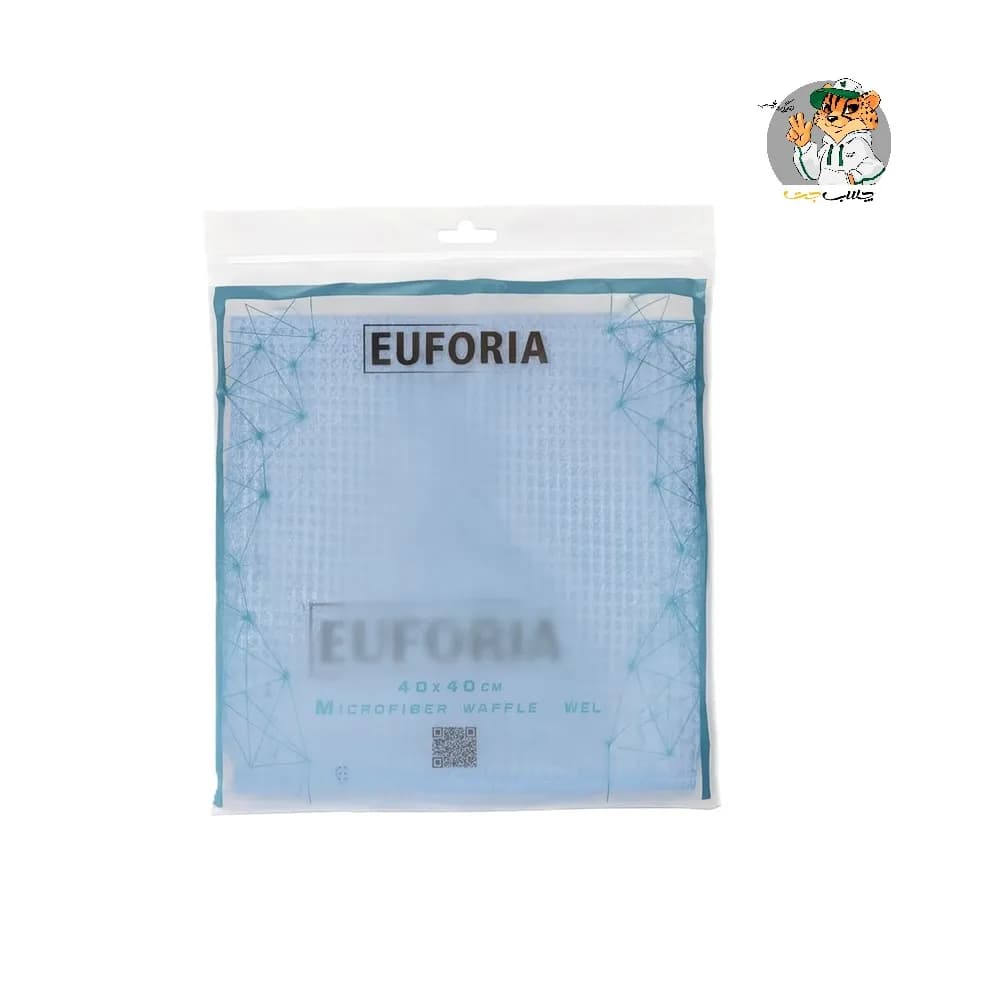 دستمال مایکروفایبر مخصوص شیشه EUFORIA تراکم 300