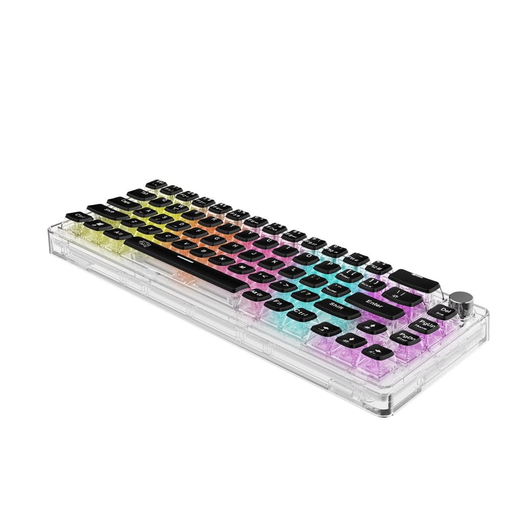 کیبورد مکانیکال گیمینگ شفاف پرودو Porodo Gaming Mechanical Keyboard PDX223