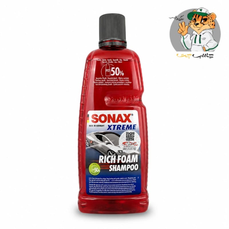 شامپو ریچ فوم سوناکس SONAX Xtreme Rich Foam Shampoo یک لیتری — تصویر ۲
