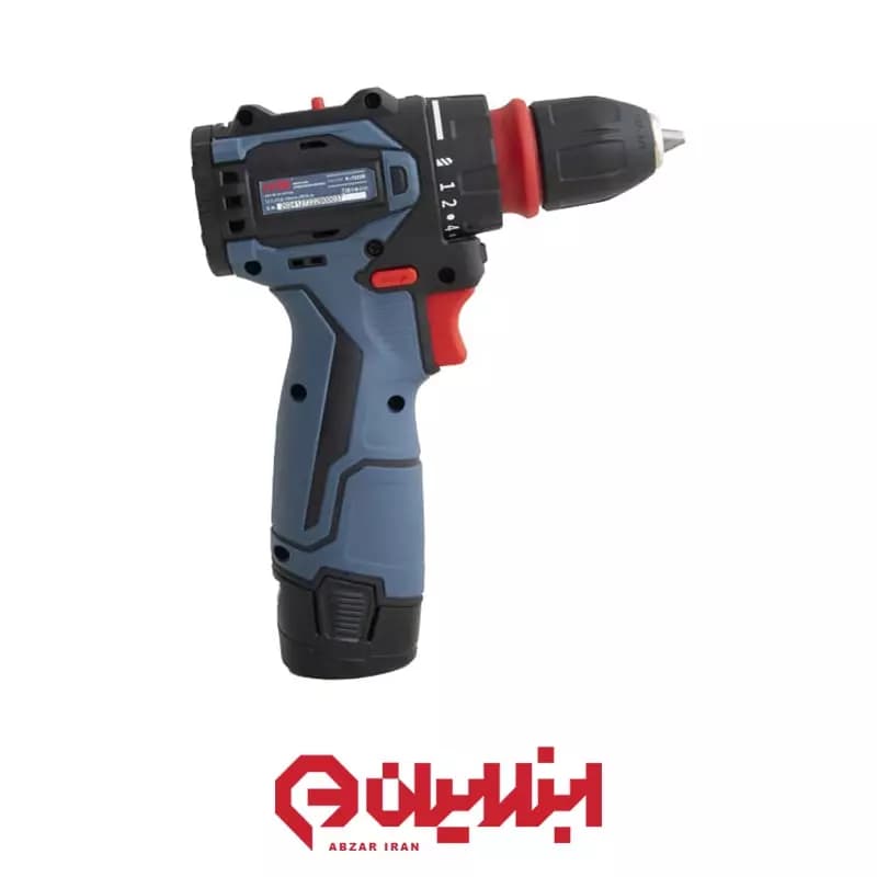 دریل شارژی براشلس 12 ولت ایوک مدل K-7222B — تصویر ۶
