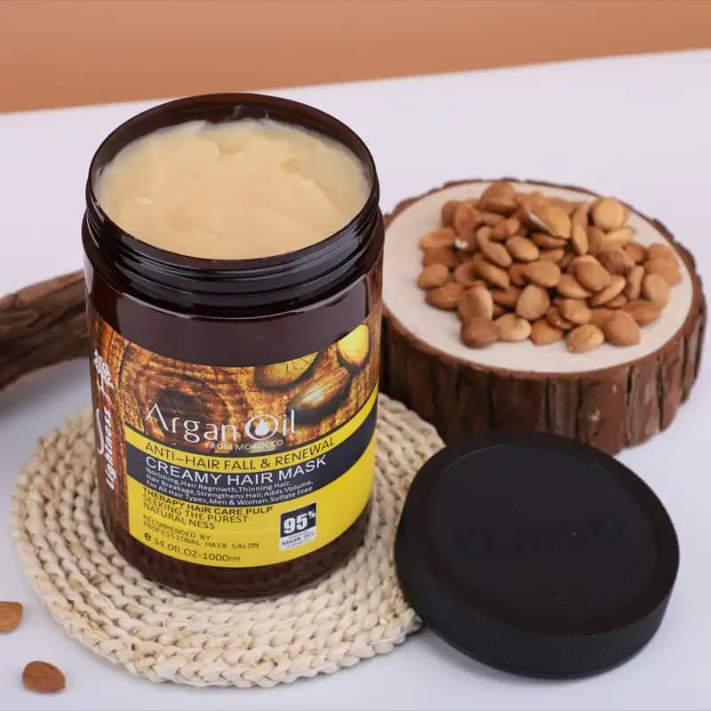 ماسک مو لایتنس حاوی روغن آرگان Lightness Argan Oil حجم 1000 میل – اصل — تصویر ۴