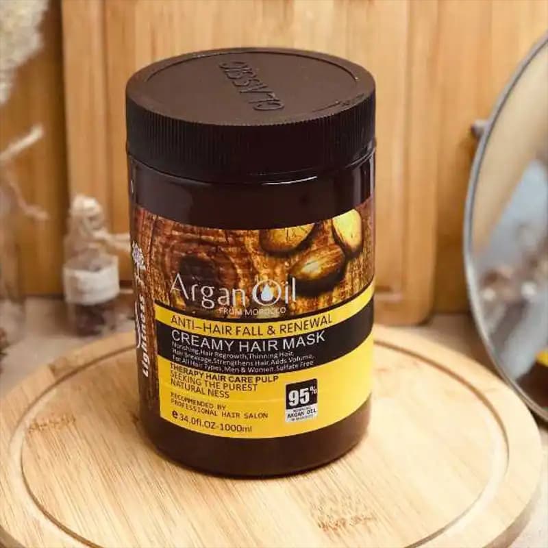 ماسک مو لایتنس حاوی روغن آرگان Lightness Argan Oil حجم 1000 میل – اصل — تصویر ۵