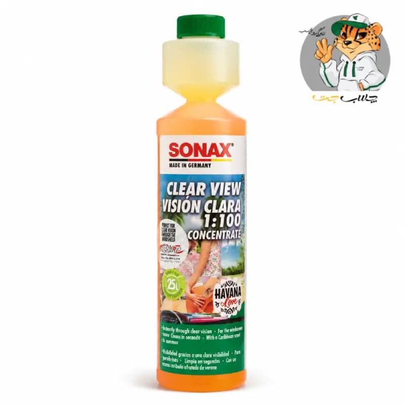 شیشه شوی پمپی سوناکس رایحه هاوانا لاو sonax 250 میلی‌لیتری