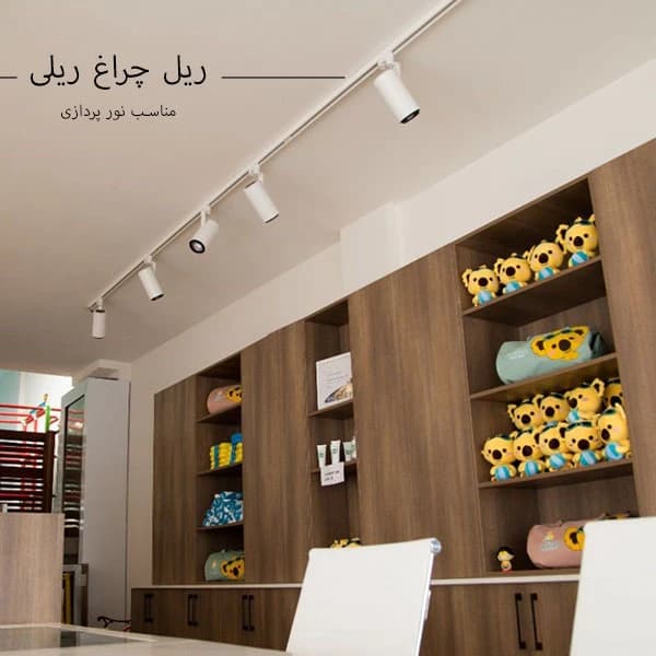 ریل چراغ ریلی دولاین مشکی 100 سانت EDC — تصویر ۵