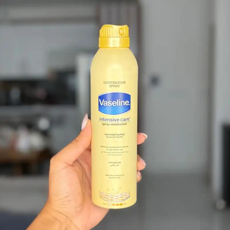 اسپری آبرسان بدن وازلین Vaseline حاوی عصاره جو دوسر — تصویر ۵