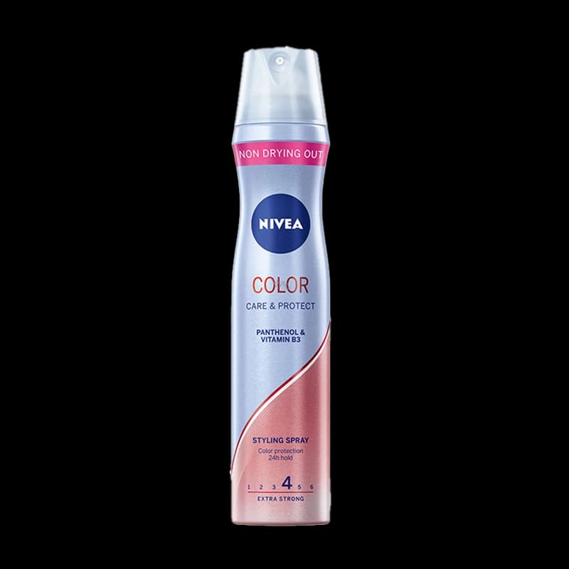اسپری حالت دهنده مو نیوآ (NIVEA) مدل Color محافظت از رنگ مو و تثبیت حالت – اصل آلمان — تصویر ۲