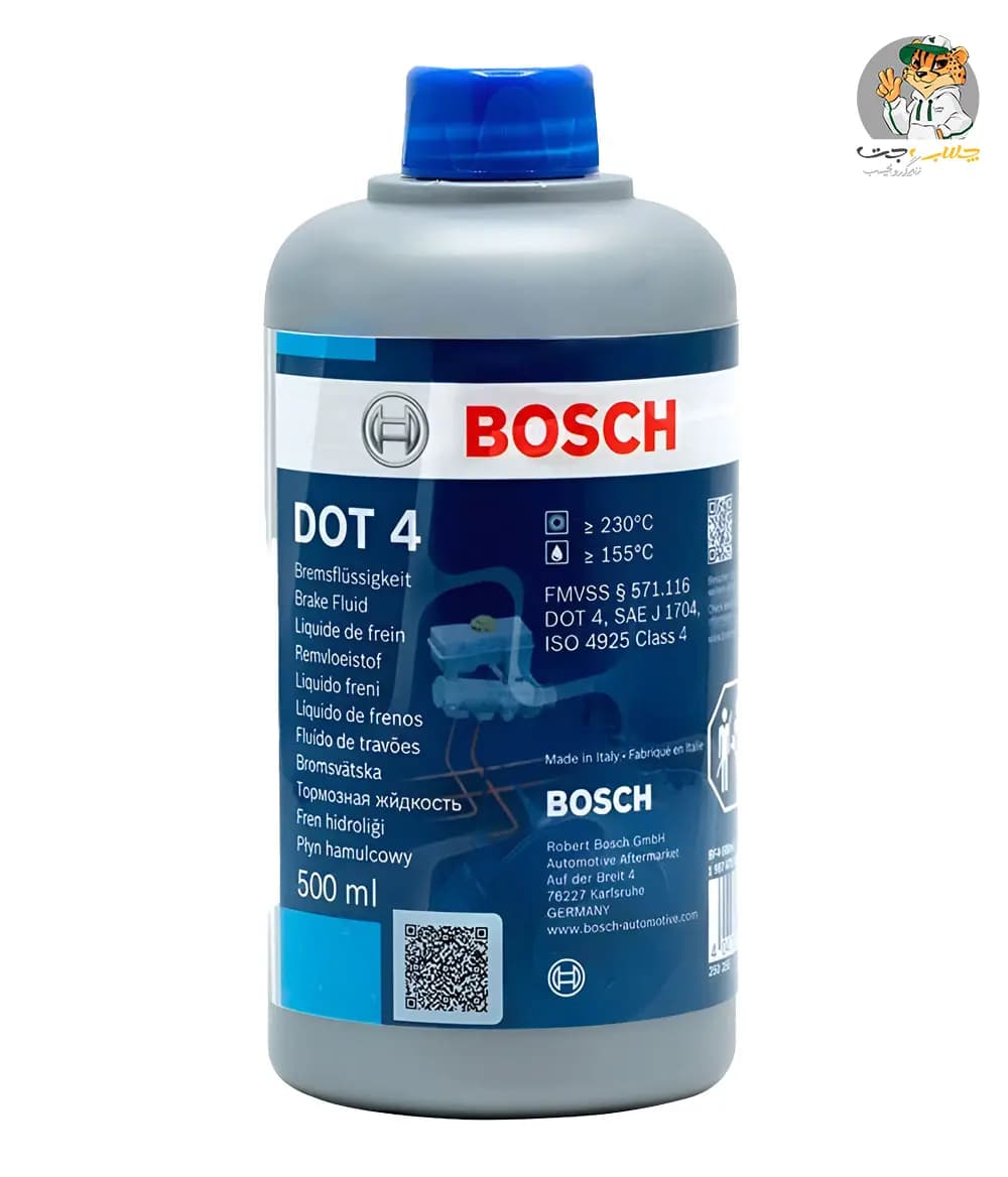 روغن ترمز بوش Bosch DOT4 Brake Fluid