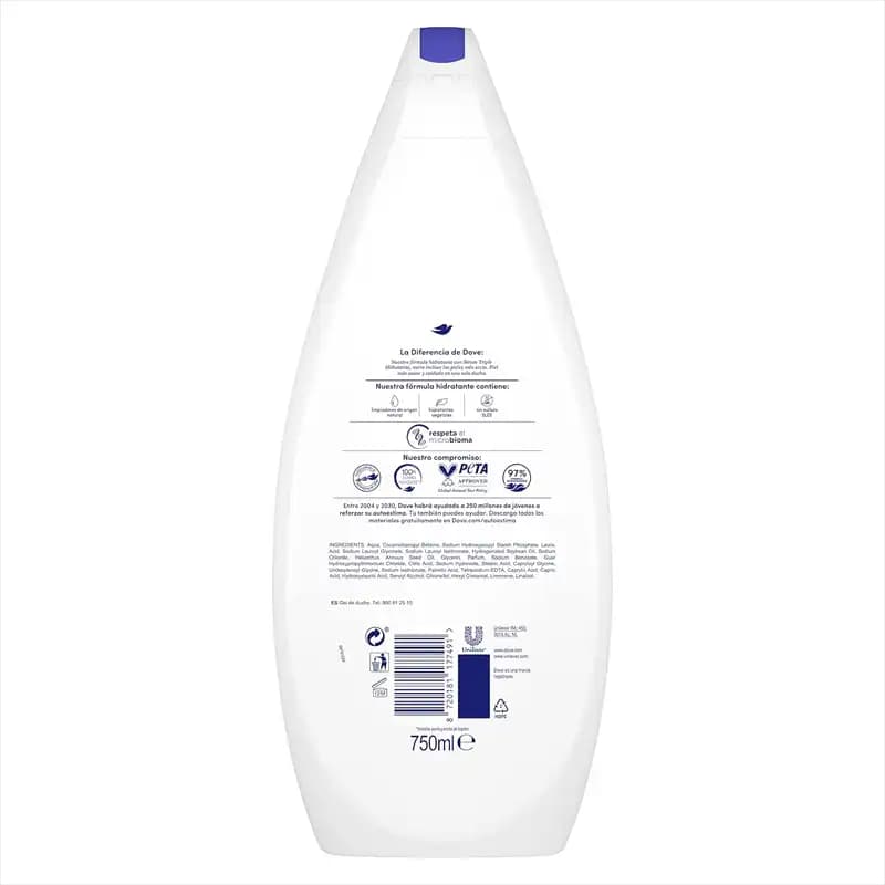 شامپو بدن کرمی داو مدل دیپلی نریشینگ | Dove Deeply Nourishing Body Wash — تصویر ۵