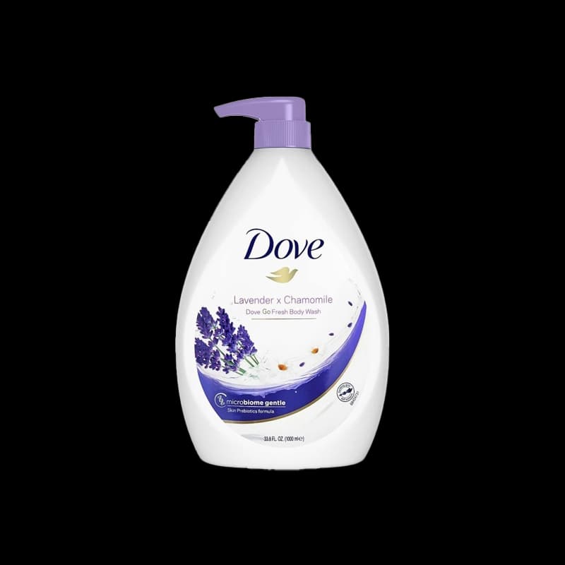 شوینده بدن آرامبخش داو مدل اسطوخودوس و بابونه | Dove Lavender & Chamomile Body Wash 1L