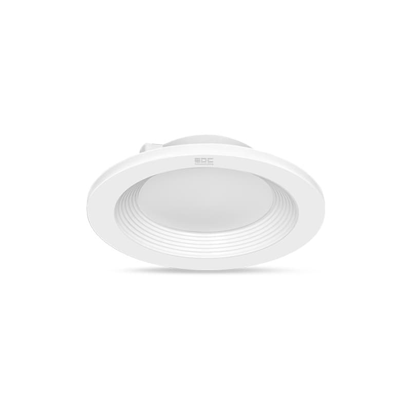 چراغ سقفی دیکو گرد بدنه سفید برش 9 و 10 سانت 6 وات EDC