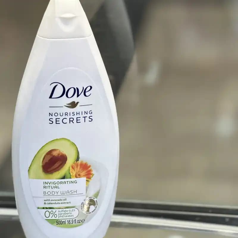 شامپو بدن داو حاوی روغن آووکادو Dove Avocado Oil اصل — تصویر ۵