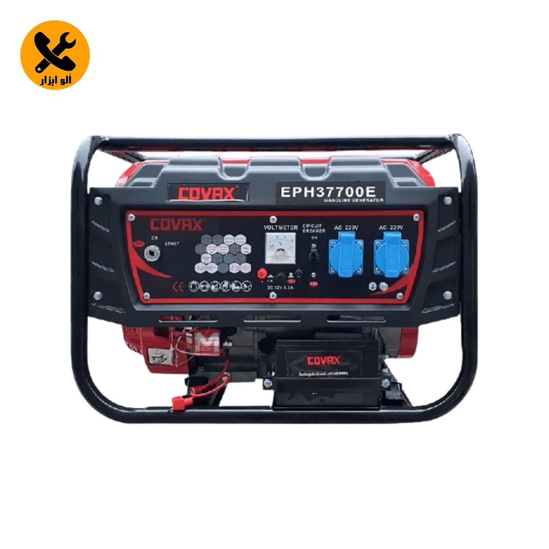 موتور برق بنزینی کواکس 3 کیلووات استارتی مدل EPH37700E