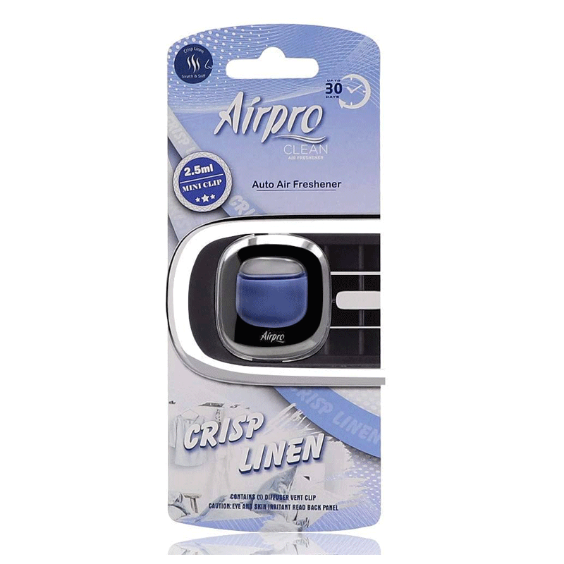 خوشبوکننده دریچه کولر ایر پرو مدل Crisp Linen