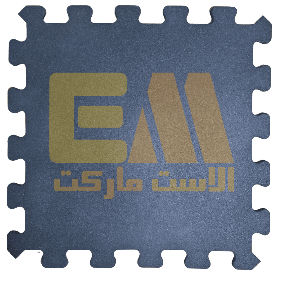 کفپوش گرانولی پازلی دانه رنگی 100 در 100 ضخامت 30 میلیمتر