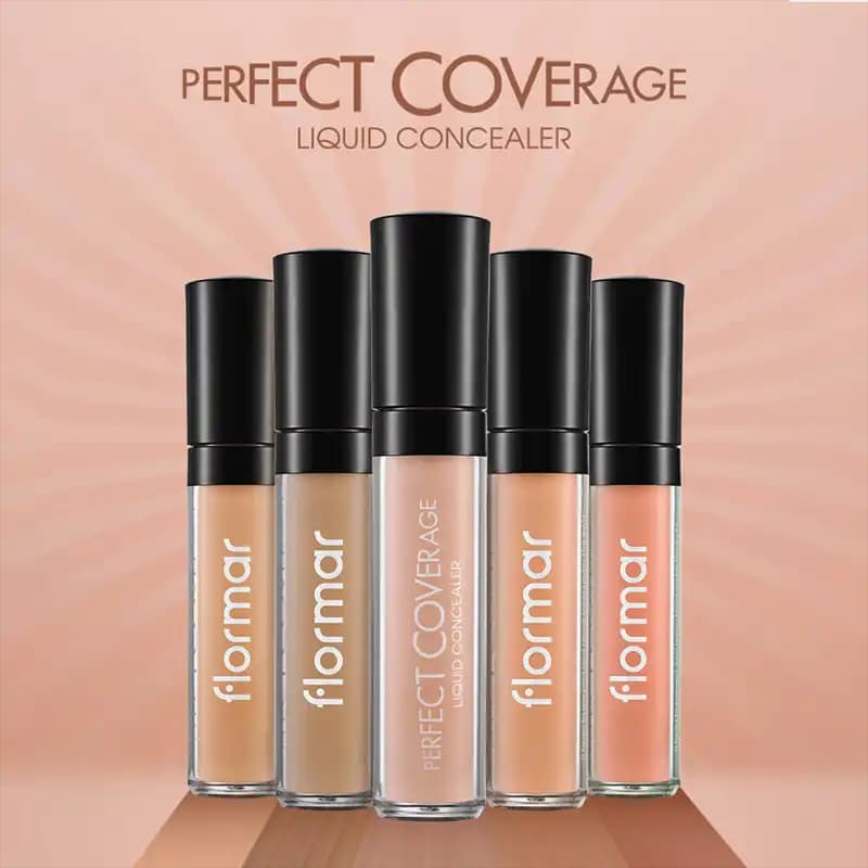کانسیلر مایع فلورمار Flormar مدل Perfect Coverage در رنگ‌های مختلف – اصل — تصویر ۲