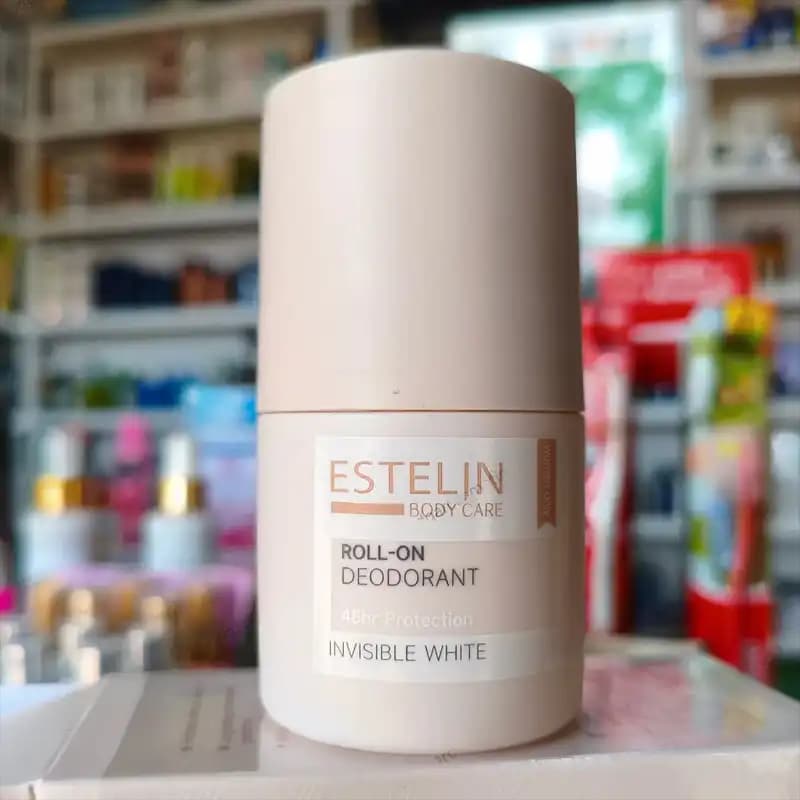 مام رول ضدتعریق استلین ESTELIN مدل Invisible White (استیلن) — تصویر ۳
