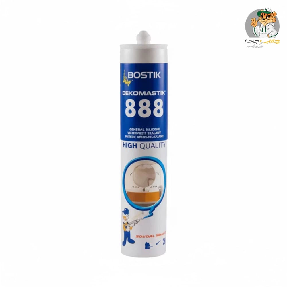چسب سیلیکون بوستیک سفید BOSTIK Silicone