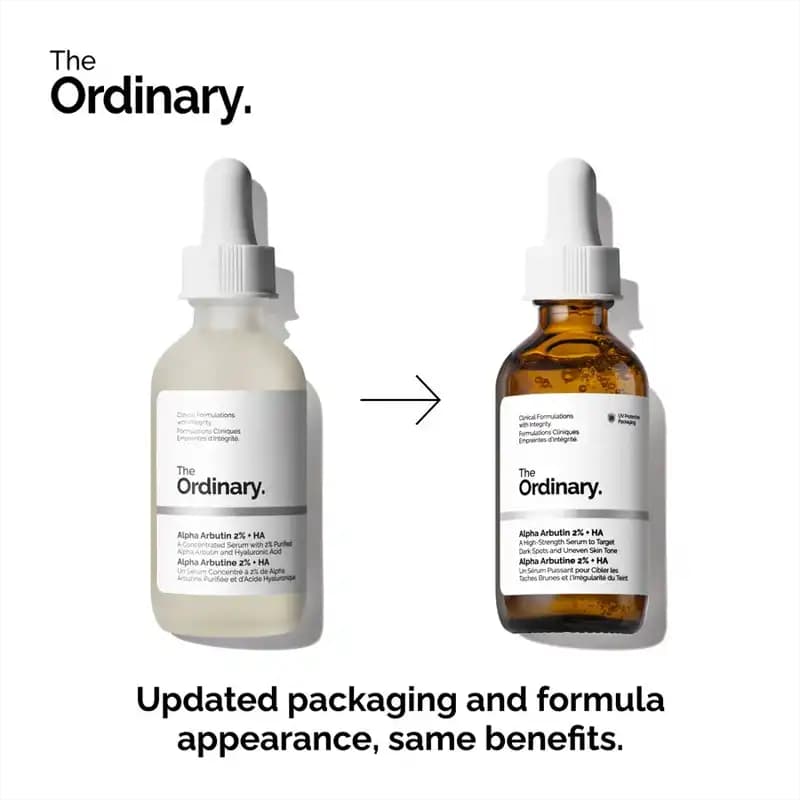 سرم ضد لک و روشن کننده اوردینری آلفا آربوتین 2% + HA | اصل The Ordinary — تصویر ۵