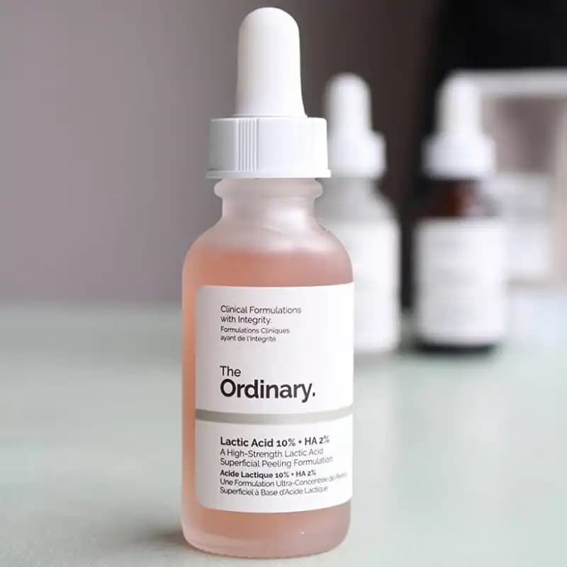 سرم لاکتیک اسید 10% The Ordinary Lactic Acid اوردینری اصل | لایه بردار و روشن کننده — تصویر ۵