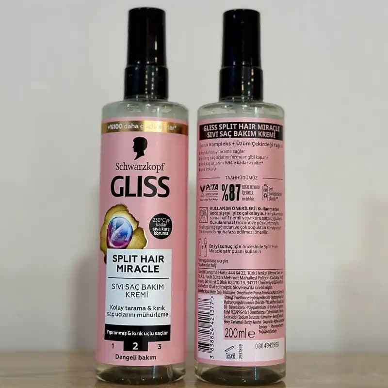 اسپری دوفاز دیپ ریپر Gliss Deep Repair گلیس – احیاء کننده مو — تصویر ۴