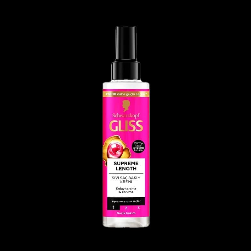 اسپری مو دو فاز گلیس Gliss Supreme Length – مناسب موهای بلند آسیب دیده — تصویر ۲
