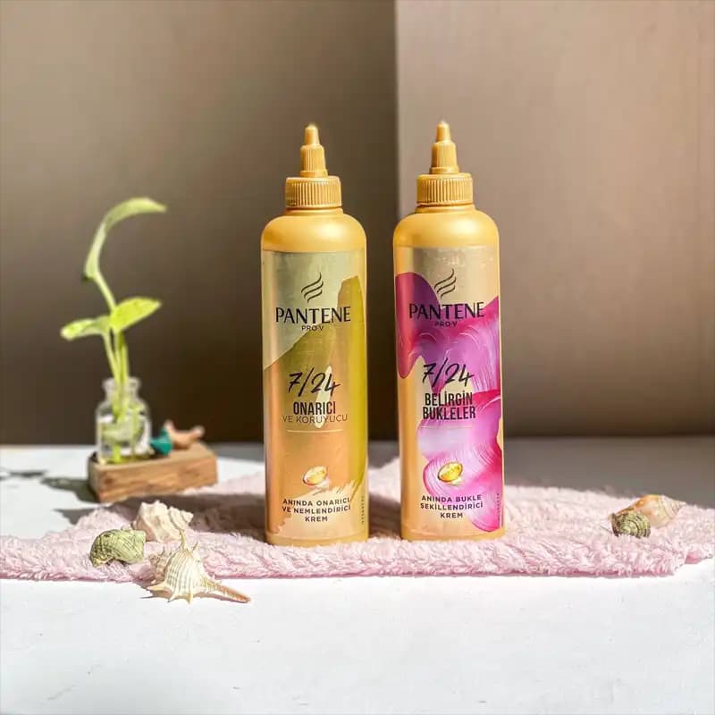 کرم مو آبرسان پنتن لیبل طلایی Pantene – آبرسانی قوی با روغن آرگان — تصویر ۴