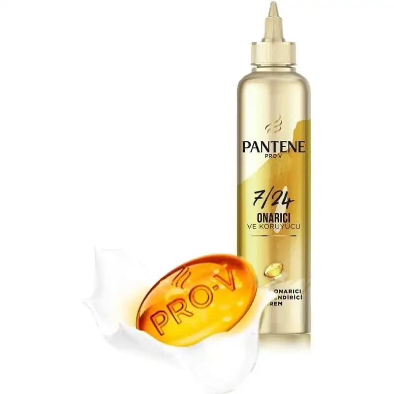 کرم مو آبرسان پنتن لیبل طلایی Pantene – آبرسانی قوی با روغن آرگان — تصویر ۳