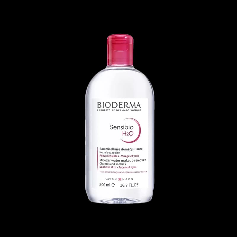 میسلار واتر پوست خشک و حساس Sensibio H₂O بایودرما Bioderma اصل — تصویر ۲