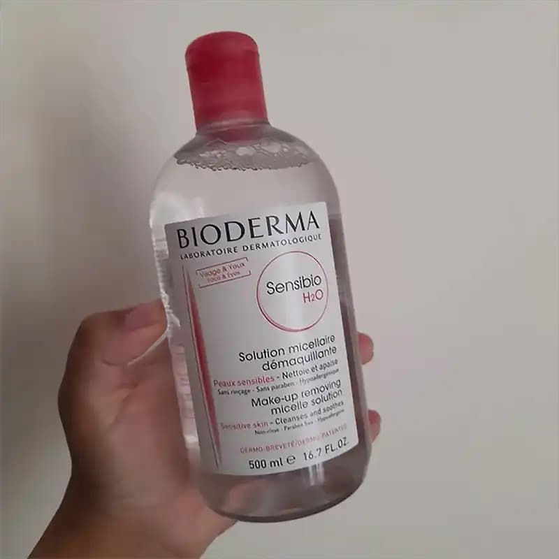 میسلار واتر پوست خشک و حساس Sensibio H₂O بایودرما Bioderma اصل — تصویر ۵