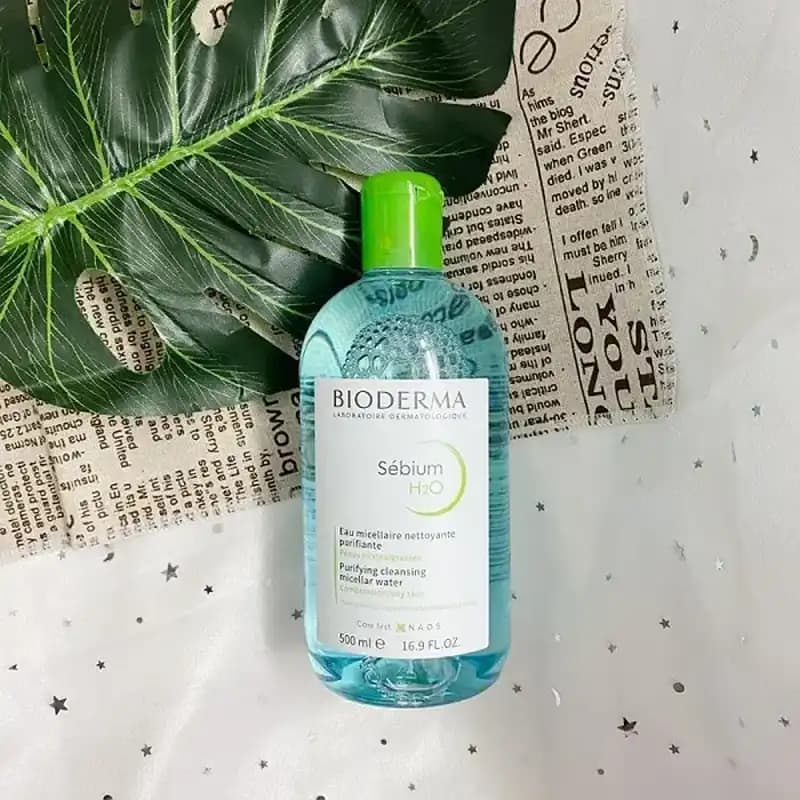 میسلار واتر پوست چرب و مختلط Sebium H₂O بایودرما Bioderma اصل — تصویر ۳