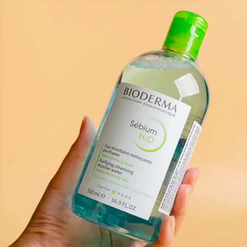 میسلار واتر پوست چرب و مختلط Sebium H₂O بایودرما Bioderma اصل — تصویر ۴