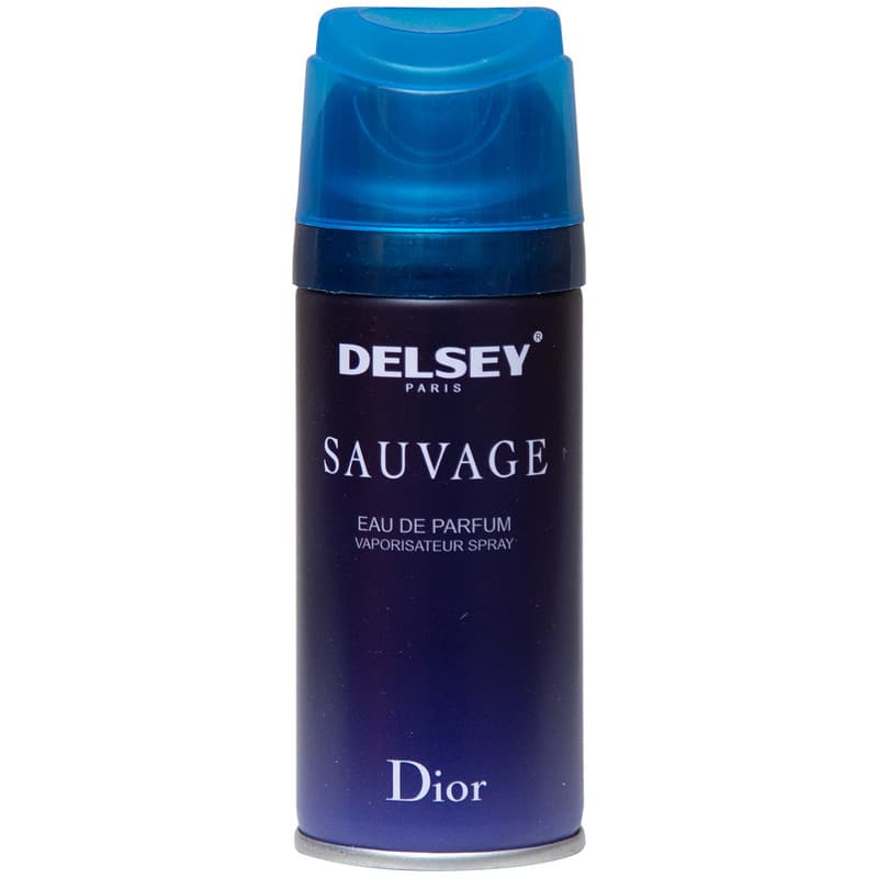 اسپری خوشبو کننده بدن مردانه دلسی مدل Sauvage Dior حجم 150 میلی لیتر