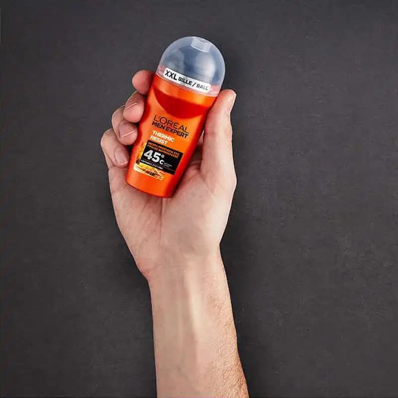 مام رول ضد تعریق مردانه لورآل Men Expert مدل Thermic Resist اصل | L’Oréal — تصویر ۳