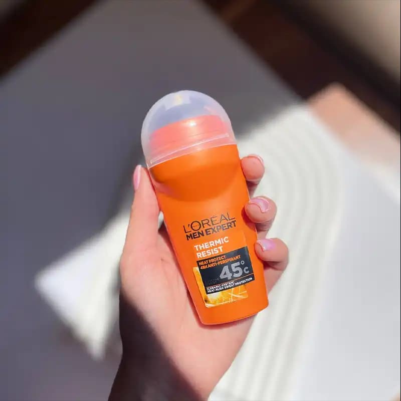 مام رول ضد تعریق مردانه لورآل Men Expert مدل Thermic Resist اصل | L’Oréal — تصویر ۴
