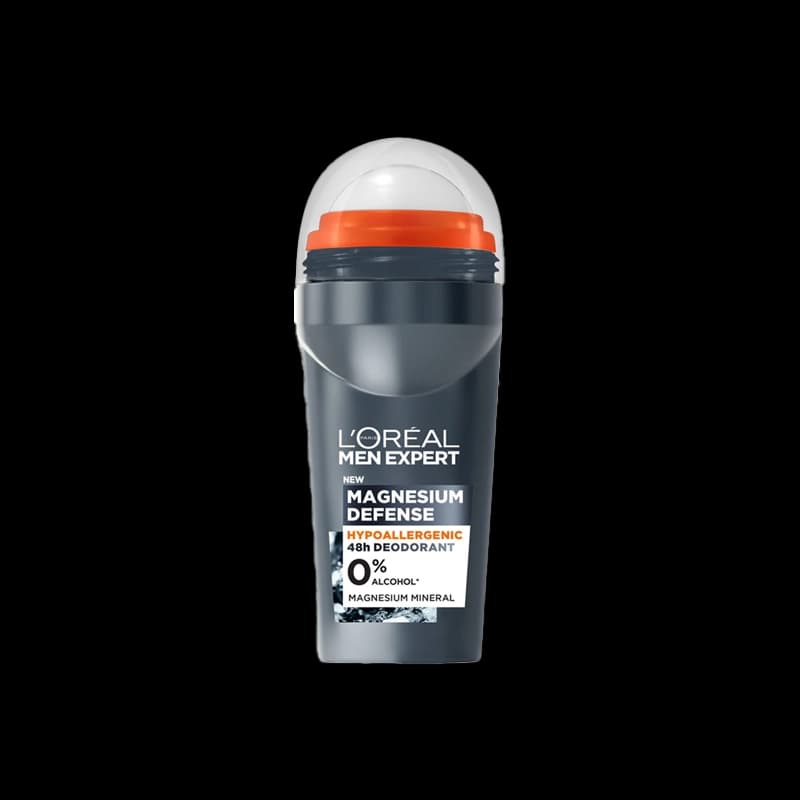 مام رول ضد تعریق مردانه لورآل من اکسپرت مدل Magnesium Defence اصل | L’Oréal