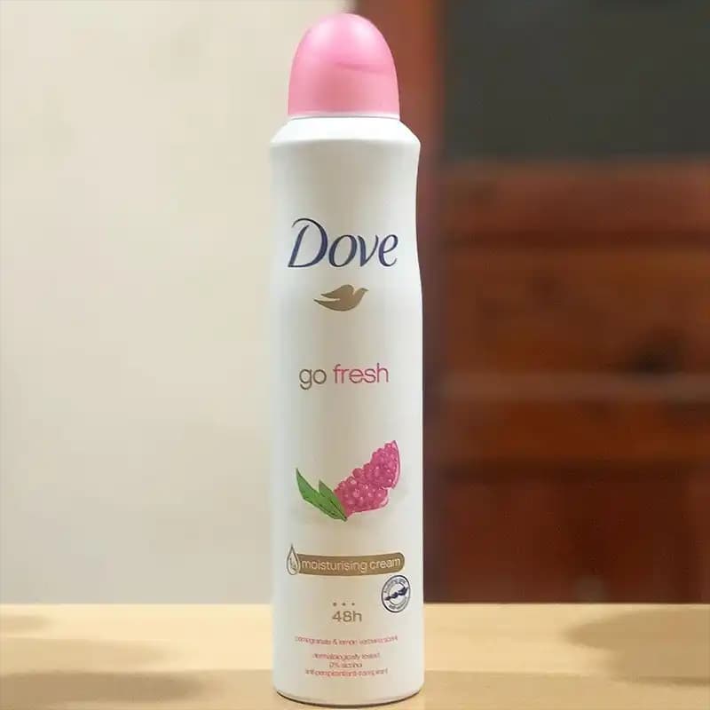 اسپری ضد تعریق داو Go Fresh با رایحه انار – محافظت 48 ساعته — تصویر ۳