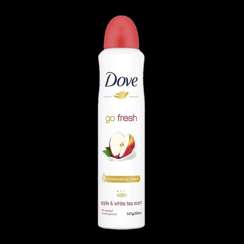 اسپری ضد تعریق داو Go Fresh رایحه سیب و چای سفید – محافظت 48 ساعته
