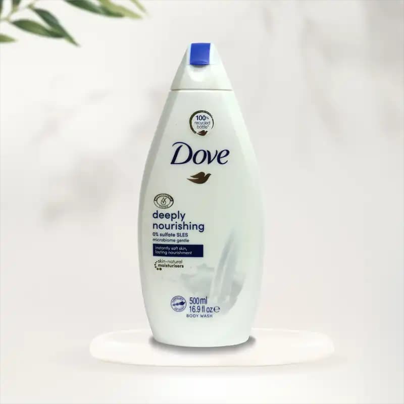 شامپو بدن داو مدل Deeply Nourishing بدون سولفات Dove اصل — تصویر ۴